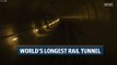 Gotthard tunnel: World's longest rail tunnel opens in Switzerland