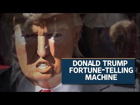 'All-Seeing Donald Trump' makes mysterious New York appearances