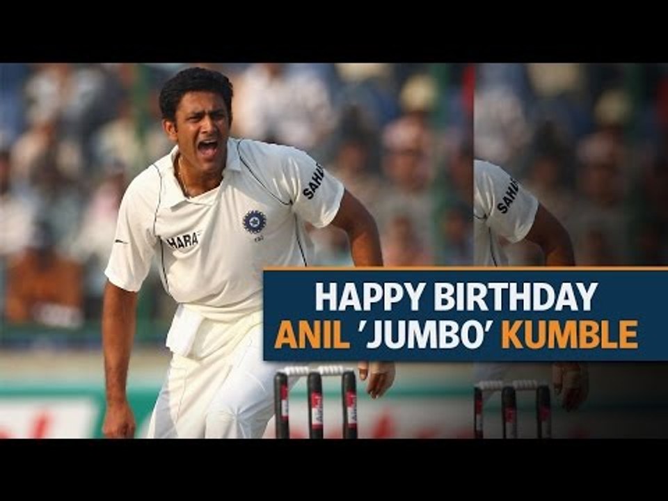 Happy Birthday Anil 'Jumbo' Kumble