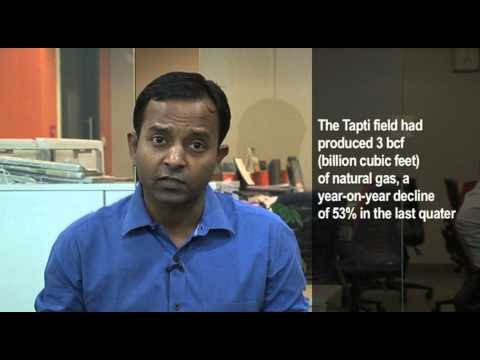 Tapti gas field shows signs of early dry-out