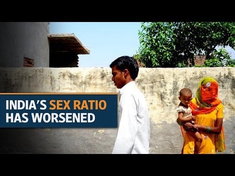 India's sex ratio at birth has worsened, report says