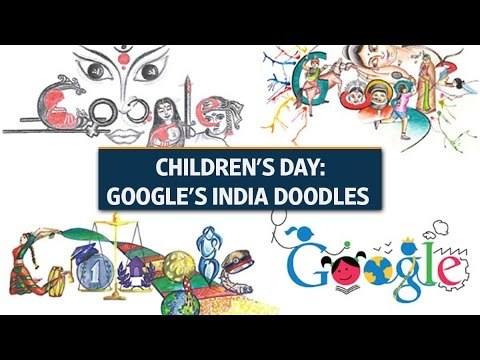 Children's Day: Google's India Doodles