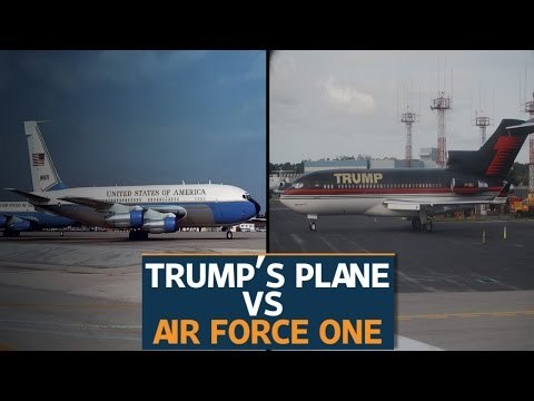 Trump's plane Vs. Air Force One