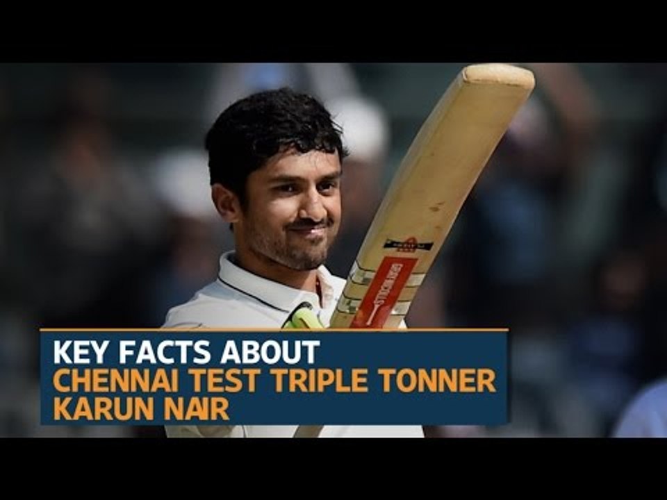 Karun Nair: Key facts about India’s latest batting sensation