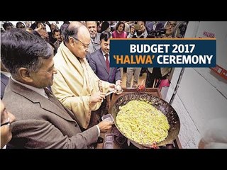 Budget 2017 ‘halwa’ ceremony