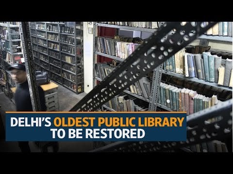 Conserving Delhi's oldest public library