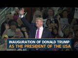 Donald Trump will be sworn in as the 45th President of the US on Friday, 20 January