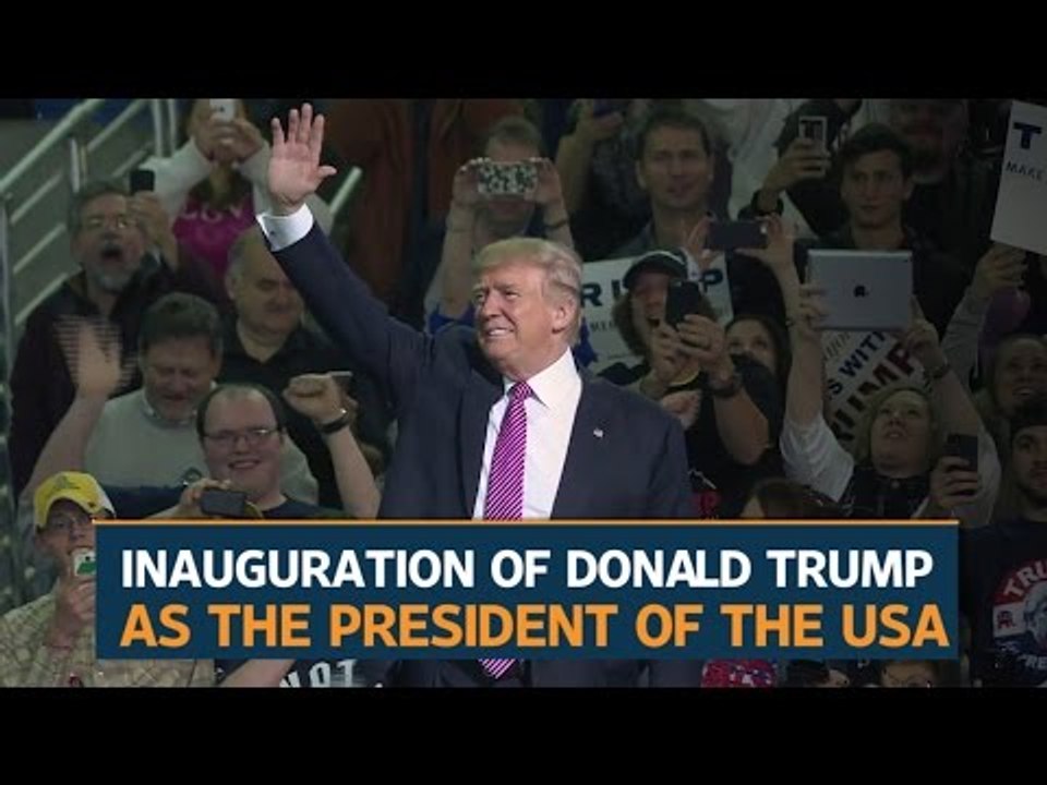 Donald Trump will be sworn in as the 45th Presi...