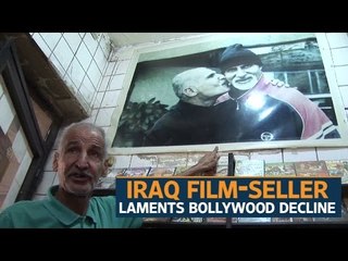 Iraq film-seller laments Bollywood decline