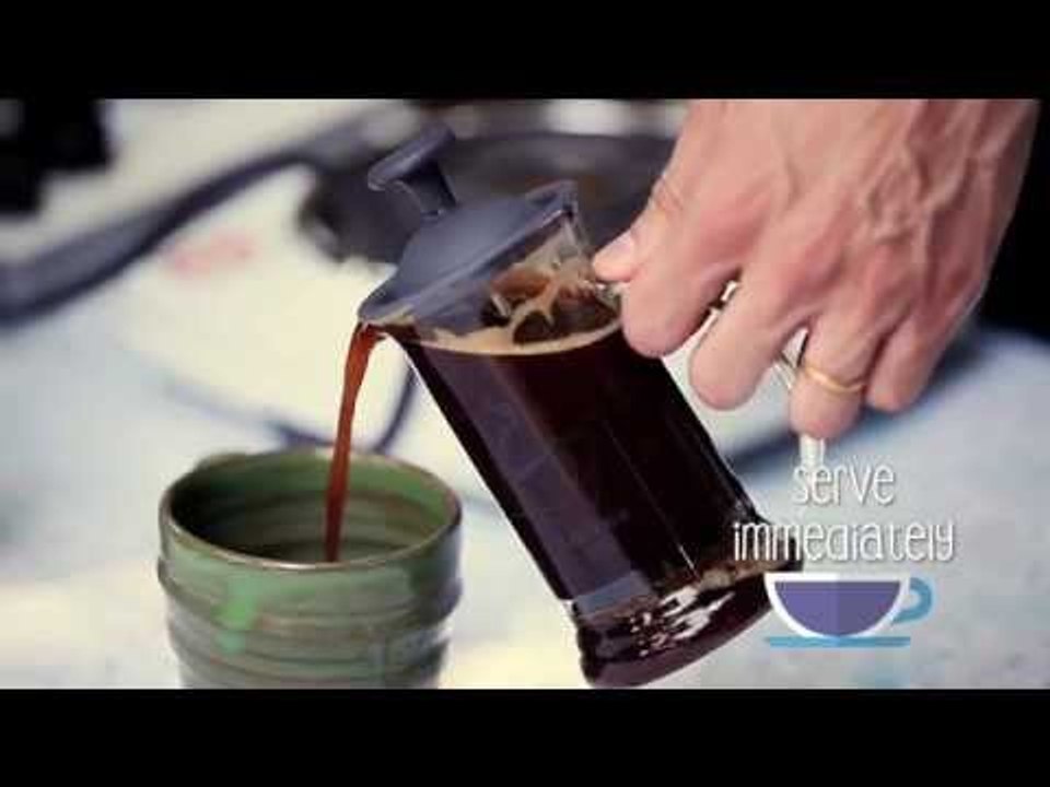 French press coffee | Cooking with Lounge