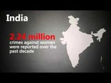 26 crimes against women are reported every hour in India