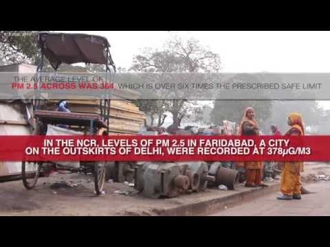 Delhi air pollution at over 6 times safe limit after Diwali