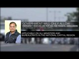 Delhi govt says odd numbered cars to run on Monday, Wednesday and Friday