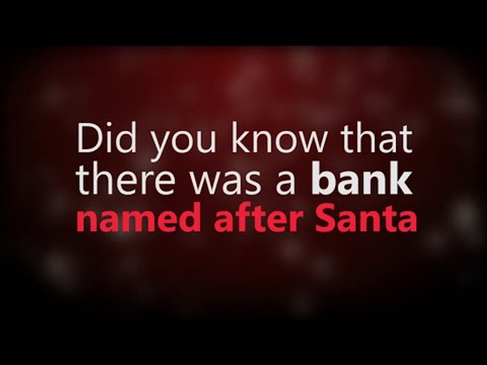 The New York bank that was named for Santa Claus