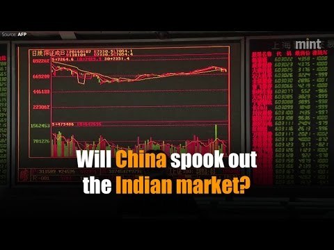 Will China spook out the Indian market?
