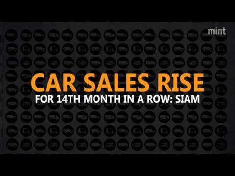 Car sales rise for 14th month in a row: Siam