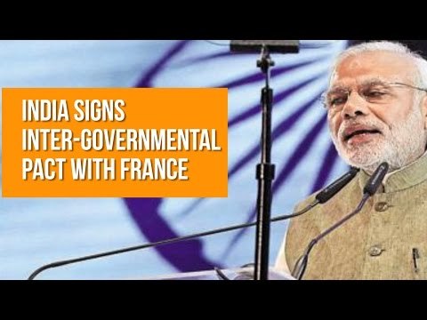 India signs inter-governmental pact with France to buy Rafale combat jets