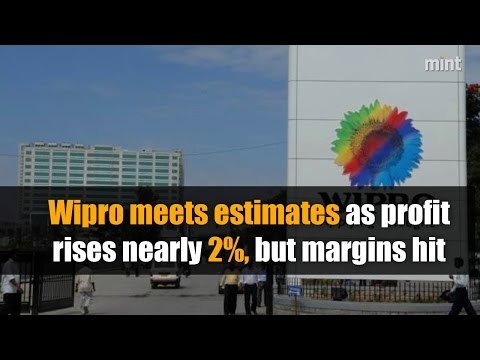 Wipro meets estimates as profit rises nearly 2%, but margins hit