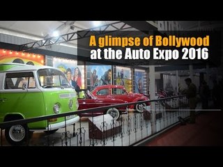 A bit of Bollywood at the Auto Expo 2016