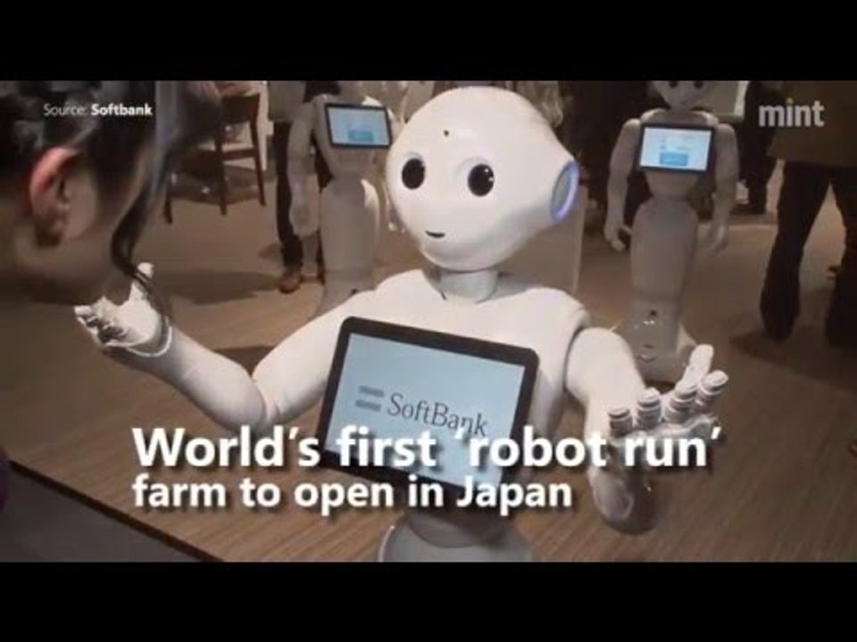 World's first robots to operate lettuce farm in Japan