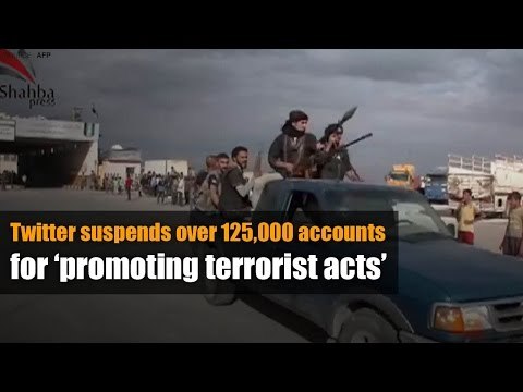 Twitter suspends over 125,000 accounts for ‘promoting terrorist acts’