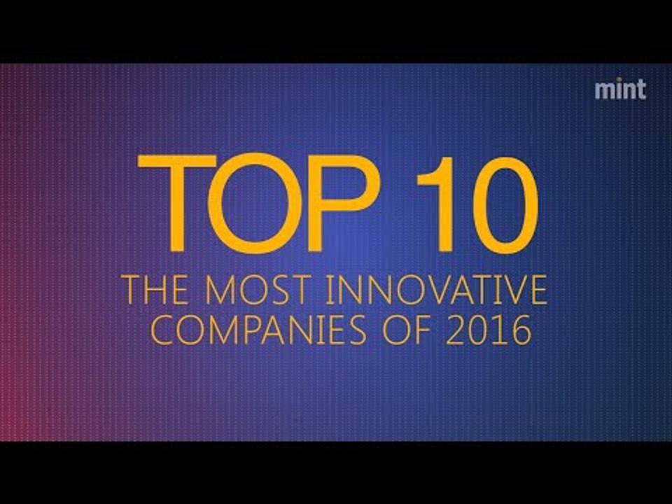 The Most Innovative Companies of 2016