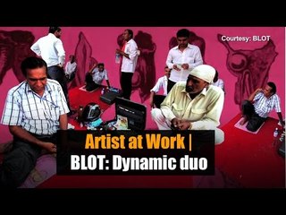 Artist at Work | BLOT: Dynamic duo