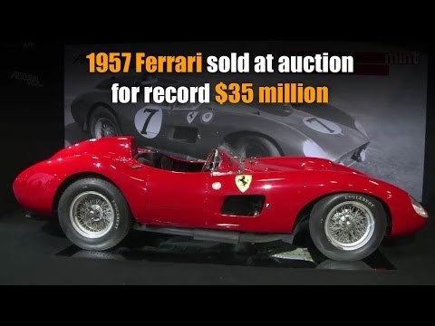1957 Ferrari sold at auction for record $35 million