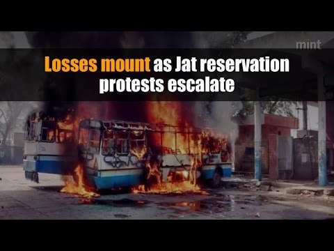 Losses mount as Jat reservation protests escalate