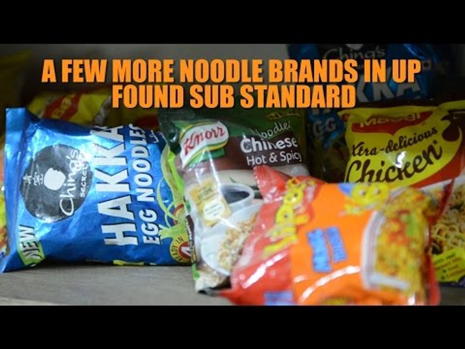 Some noodle brands are sub-standard: UP food sa...