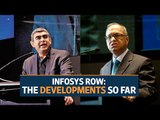 Infosys row: The developments so far