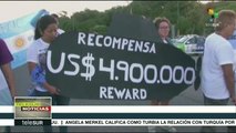 Argentina: familiares del submarino desaparecido exigen respuestas