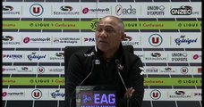 POINT PRESSE (EAG) : AVANT MONTPELLIER - GUINGAMP