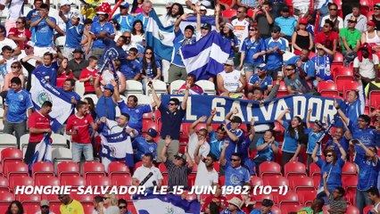 Les plus grosses défaites en Coupe du Monde