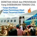 Jejak Digital Deretan Hoax & Provokasi  Ust. Tengku Zulkarnain  Tanpa Permintaan Maaf dan Tanpa Tersentuh Hukum