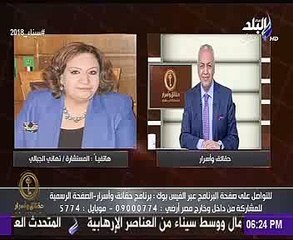 تهانى الجبالى: بيان "العفو الدولية" جزء من مخطط اصطياد الدول