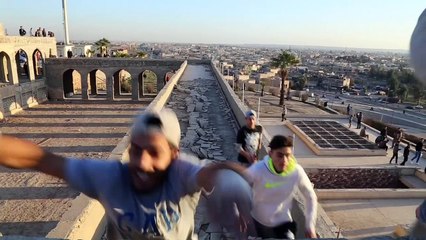 Iraqi city of Mosul perfect for parkour