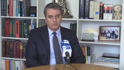 El director general de la OMC: "una guerra comercial sería un escenario catastrófico"