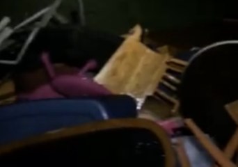 Possible Tornado Leaves Trail of Damage, Debris in Uniontown