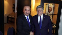 Dışişleri Bakanı Çavuşoğlu, Kırgızistan Dışişleri Bakanı Abdyldayev ile görüştü - MÜNİH