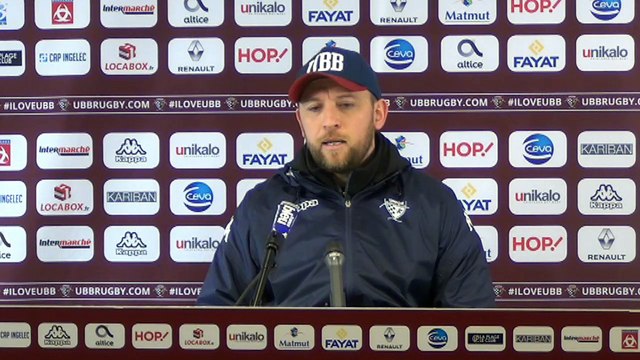 Point Presse avant UBB - CASTRES