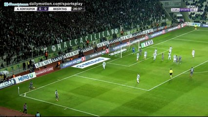 Atiba Hutchinson Goal HD - Konyaspor 0 - 1 Besiktas - 16.02.2018 (Full Replay)