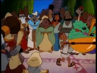 Le génie dans Aladdin et les 40 voleurs