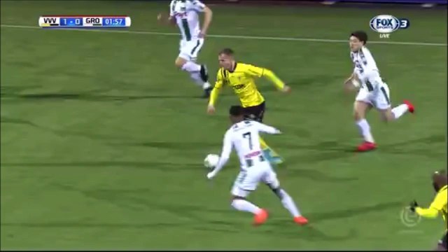 1-0 Vito van Crooy Goal Holland Eredivisie - 16.02.2018 VVV Venlo 1-0 FC Groningen