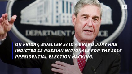 Robert Mueller Announces 13 Indictments in Election Interference