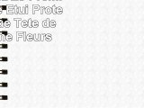 Sony Xperia Z5 Premium Housse Étui Protection Coque Tête de mort Crâne Fleurs