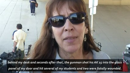 Florida teacher recalls moment gunman opened fire