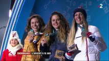 Snowboard : Julia Pereira de Sousa-Mabileau obtient la médaille d'argent à 16 ans