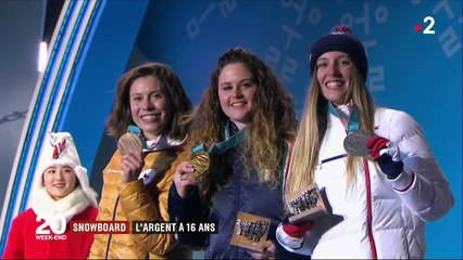 Snowboard : Julia Pereira de Sousa-Mabileau obtient la médaille d'argent à 16 ans