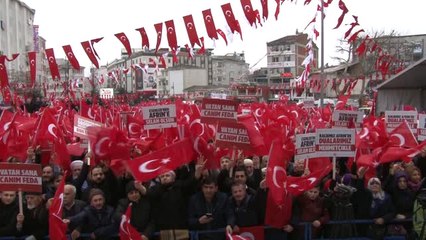 Esenler'de Binlerce Vatandaş Afrin Şehitleri İçin Dua Etti
